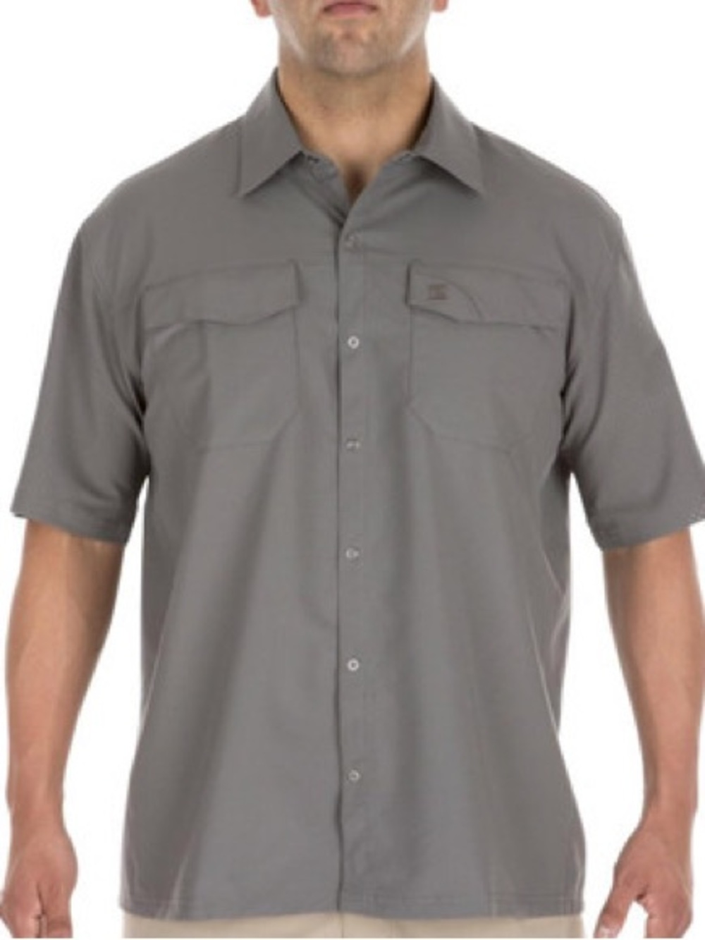 5.11 Tactical Freedom Flex Short Sleeve Shirt Storm Grey Extra Large XL